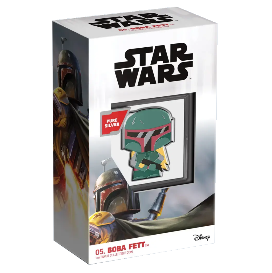 1oz 2020 Silver Chibi Coin 05. Boba Fett