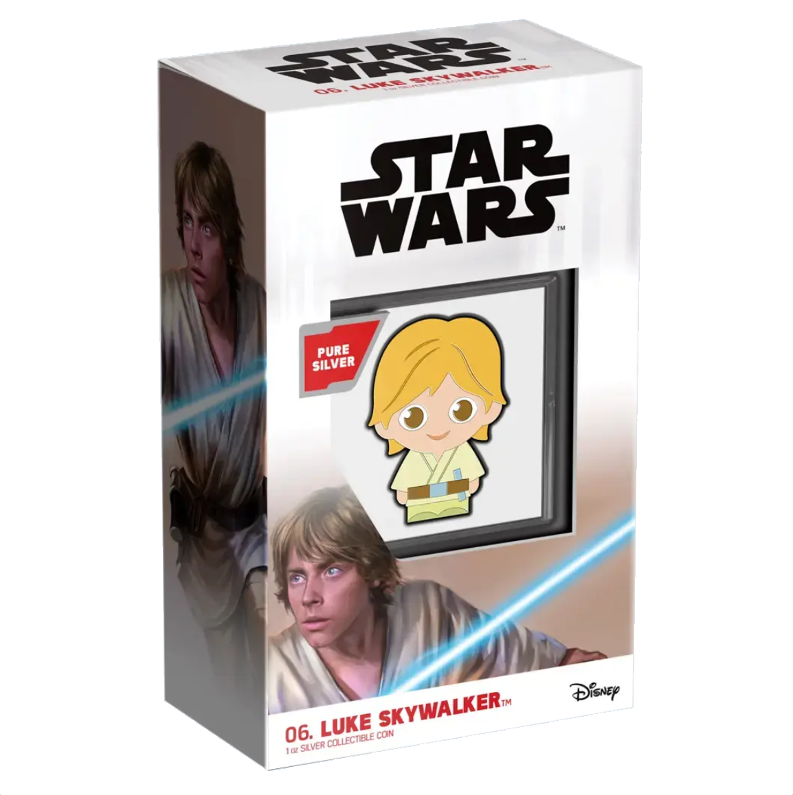 1oz 2021 Silver Chibi Coin 06. Luke Skywalker