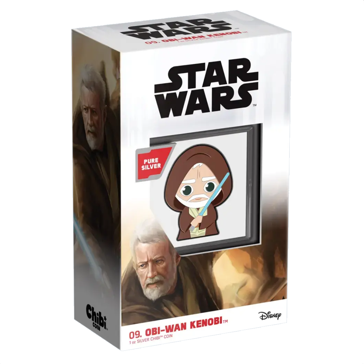 1oz 2021 Silver Chibi Coin 09. Obi Wan