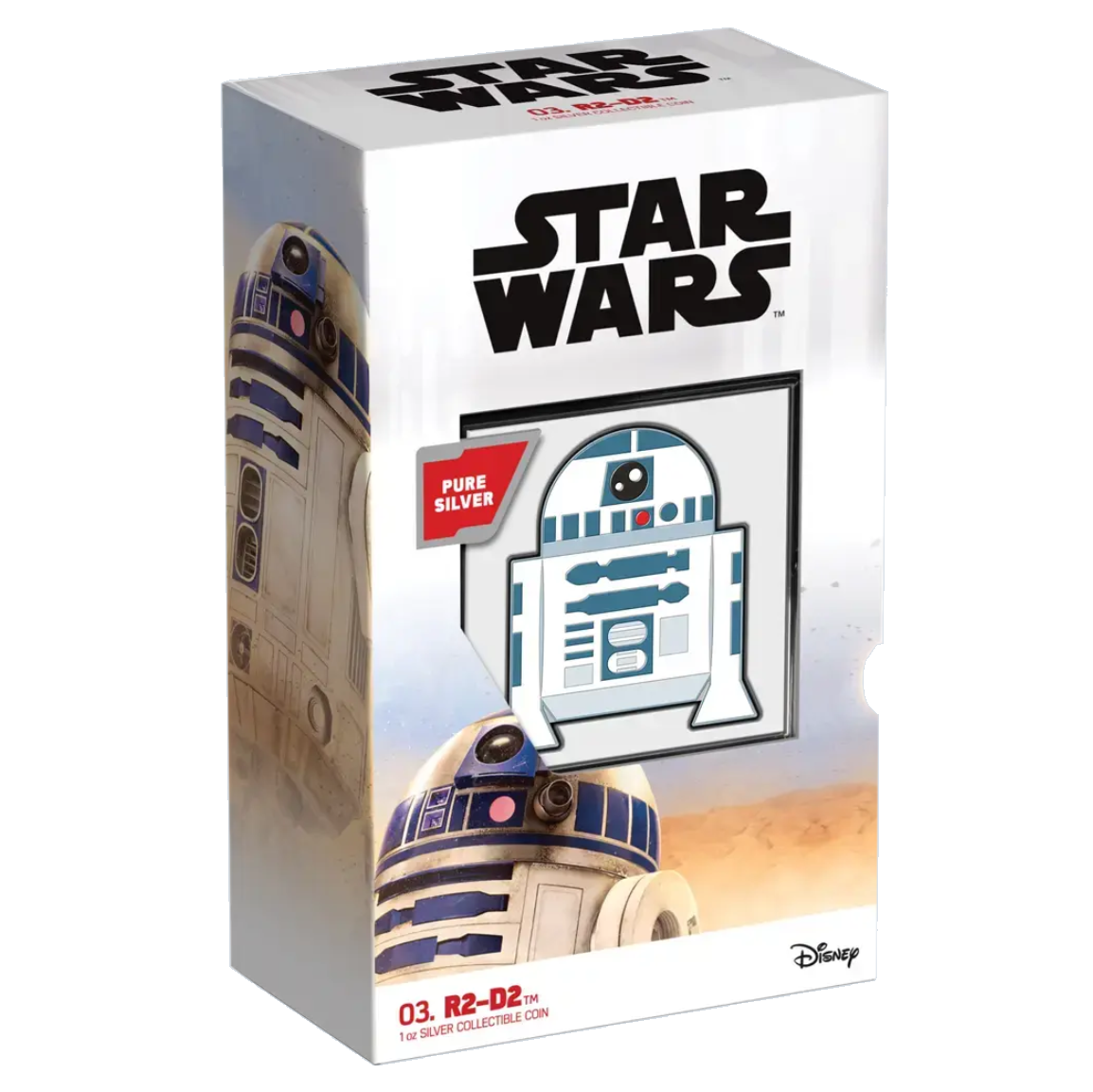 1oz 2020 Silver Chibi Coin 03. R2-D2
