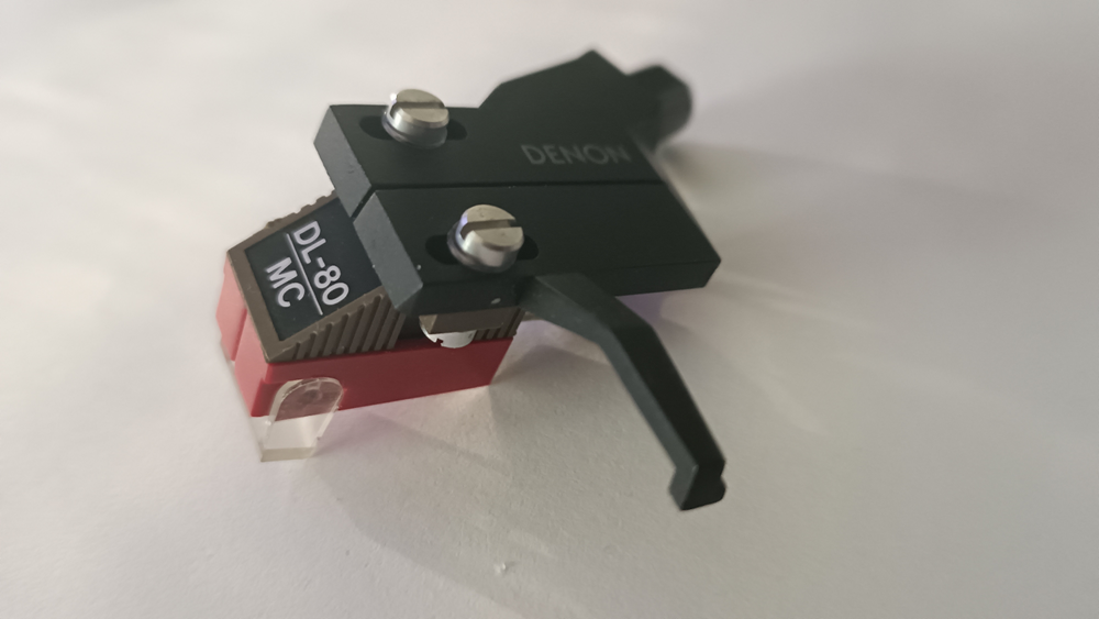 Denon Headshell + DL-80 MC